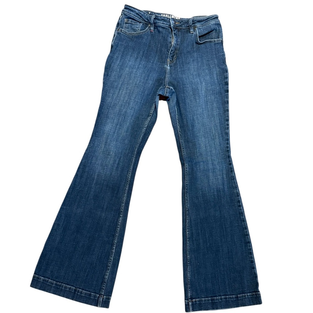 Idyllwind Women’s Size 10 Dark Blue Flare Jeans